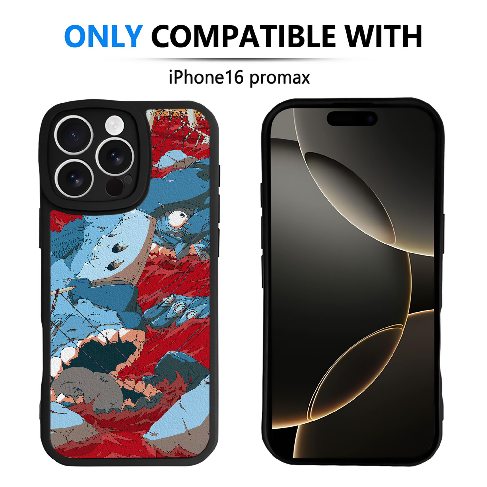 （画像用） EVA 新世紀エヴァンゲリオン 【iPhone 16シリーズ対応】シリコンスマホケース（レザー調） 材質：シリコン